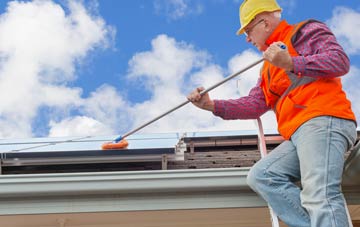 Facit soft wash roof cleaning